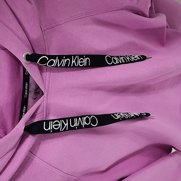 NWOT Calvin Klein Cropped Hoodie with Sweatpants XS/S - Picture 10 of 11